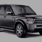 Grey Land Rover