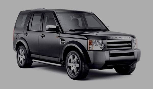 Grey Land Rover