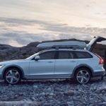 The Volvo V90 Cross Country Volvo Ocean Race is fitted with recycled nylon car mats